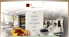 Desktop Screenshot of cafesolutions.ch