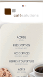 Mobile Screenshot of cafesolutions.ch