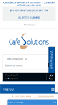 Mobile Screenshot of cafesolutions.com.au